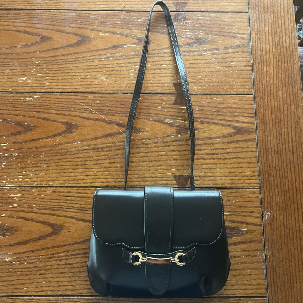 Gucci Elegant Dark Brown Leather